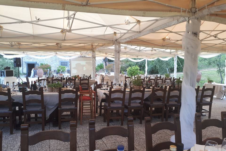 Allestimento matrimonio