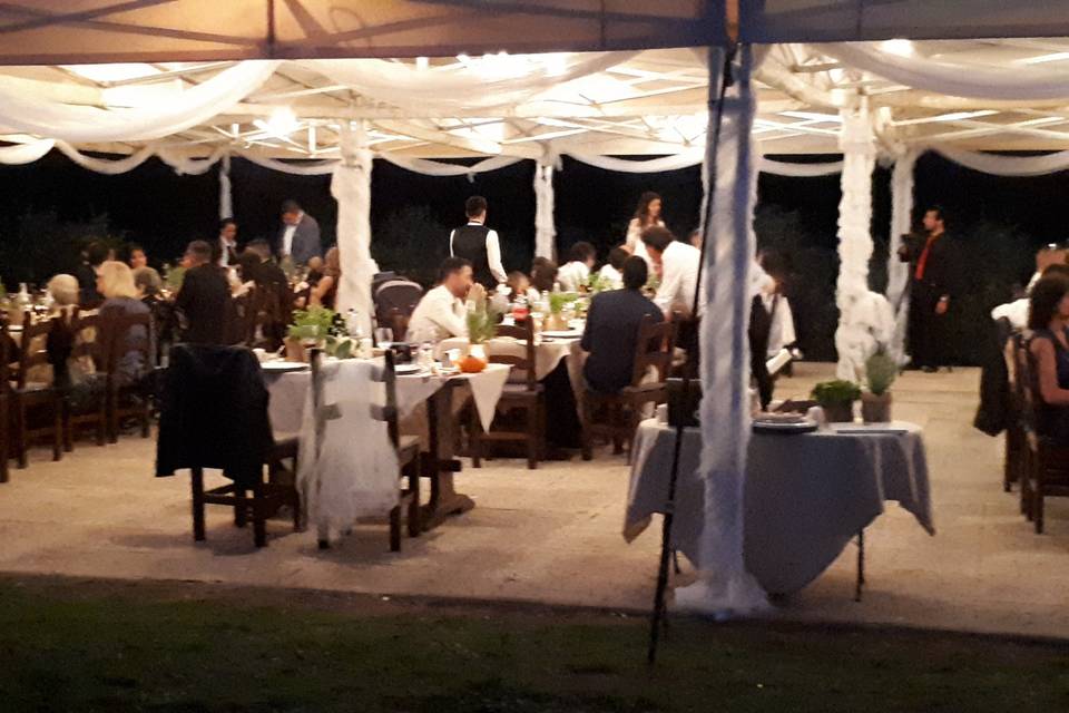 Allestimento matrimonio