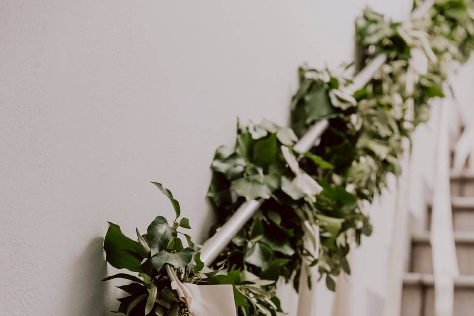 Olive & eucalyptus festoon