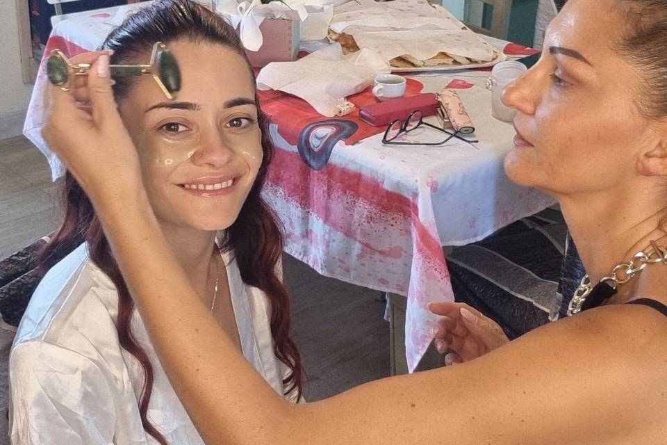 Giorno preparativi per una spo