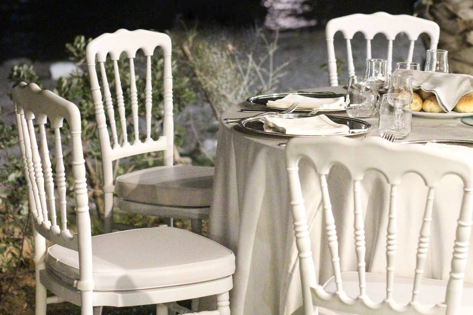 Matrimonio in spiaggia serale