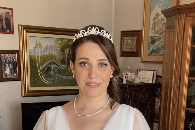 Maria Elena Ercoli Wedding Makeup & Hairstyle