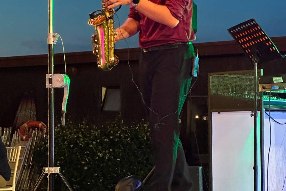 Musica Torta compleanno Sax