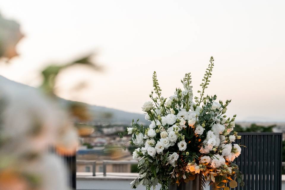 The roof wedding