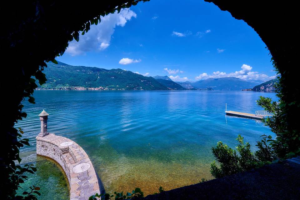 Foto dal gazebo panoramico