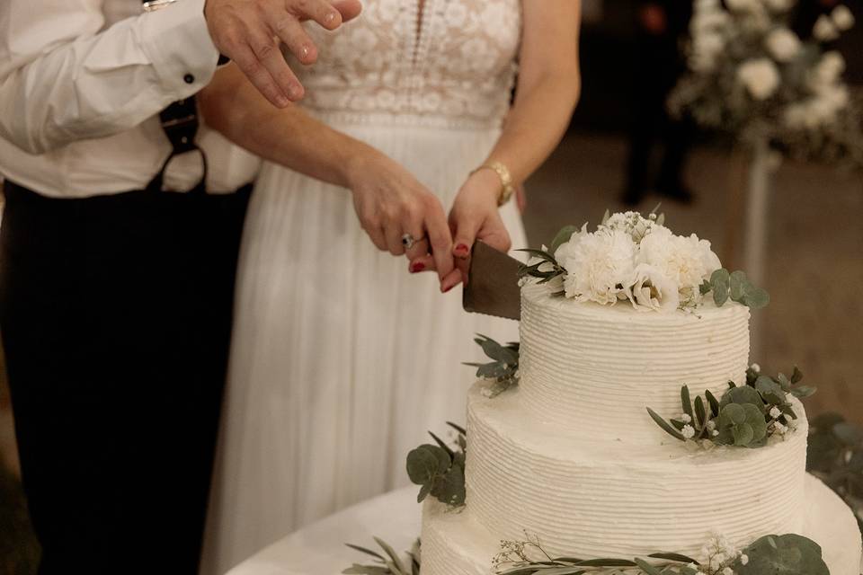 Decorazione torta nuziale