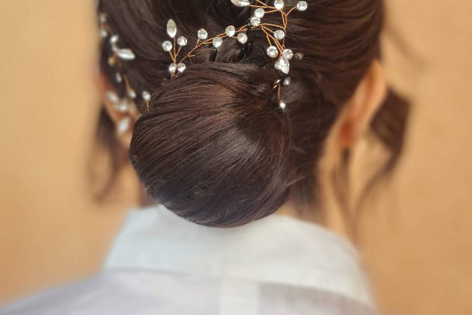 Chignon basso