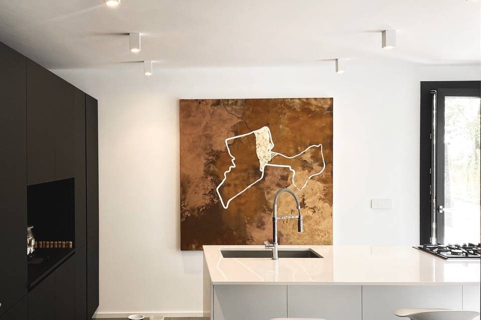 Quadro Namibia 150x150 cm