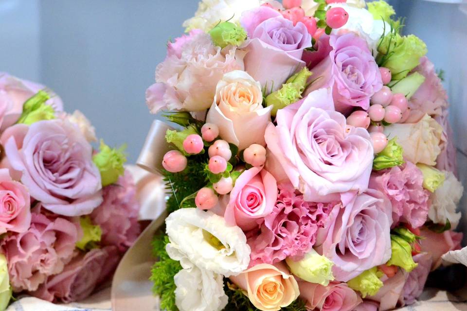 Bouquet da sposa e damigella