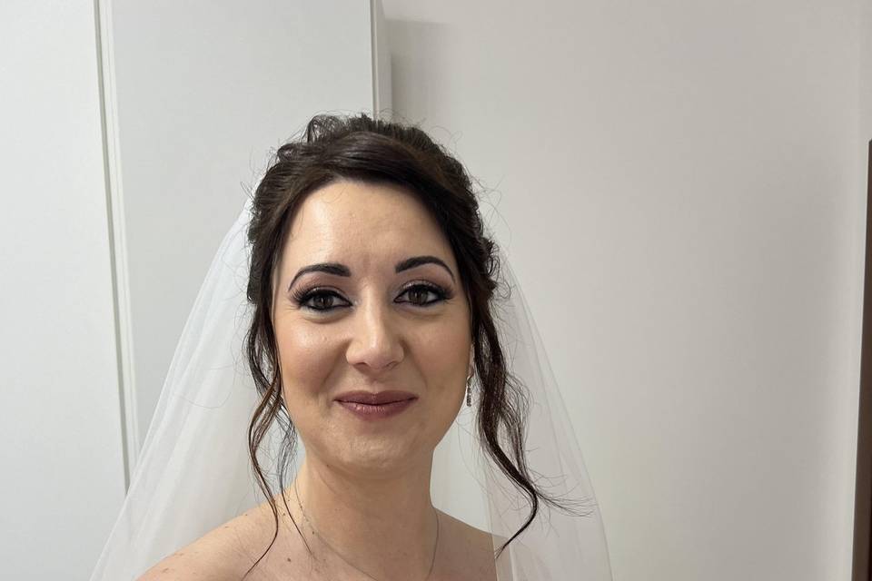 Trucco sposa intenso