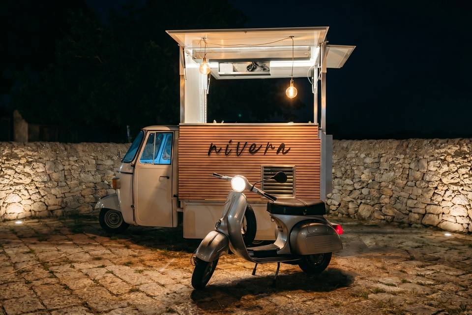 Ape con Vespa