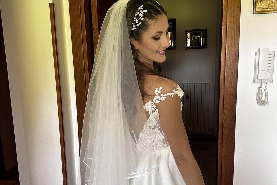 Pettinatura sposa