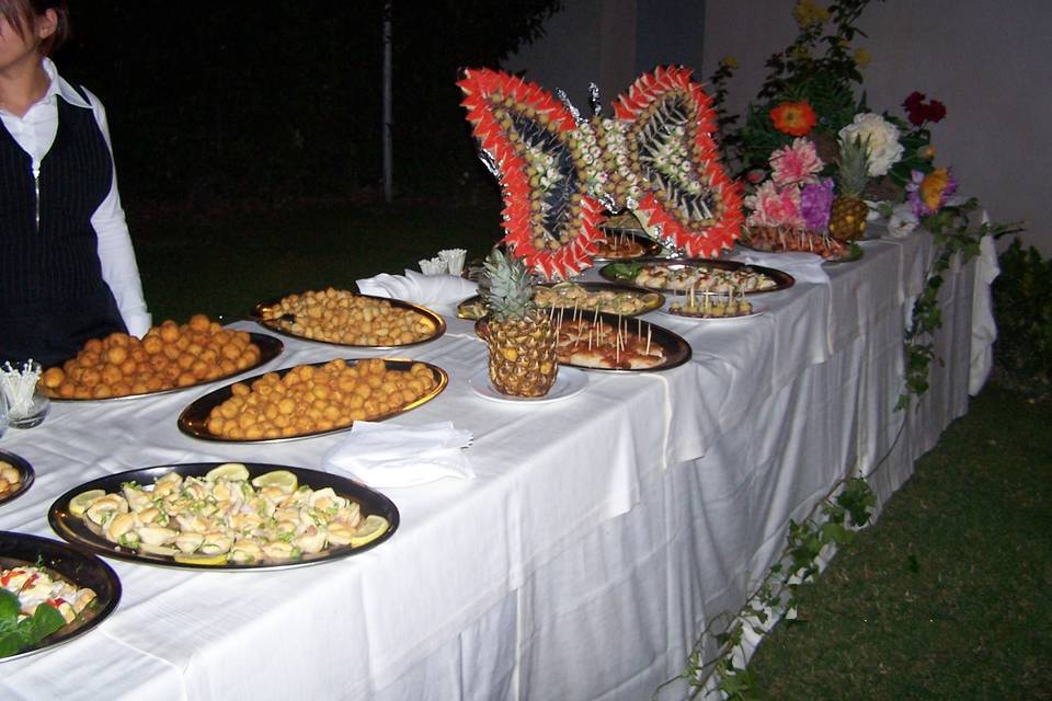 Buffet d'aperitivo