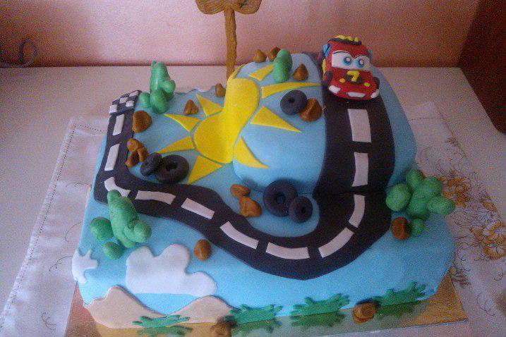 Cars cake