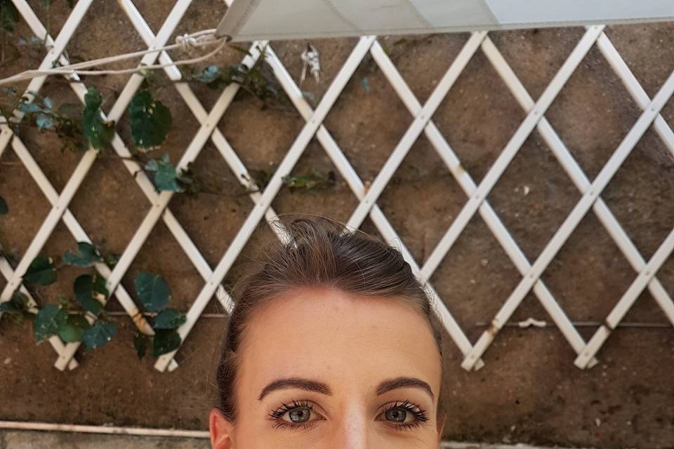 Prima prova trucco Giorgia