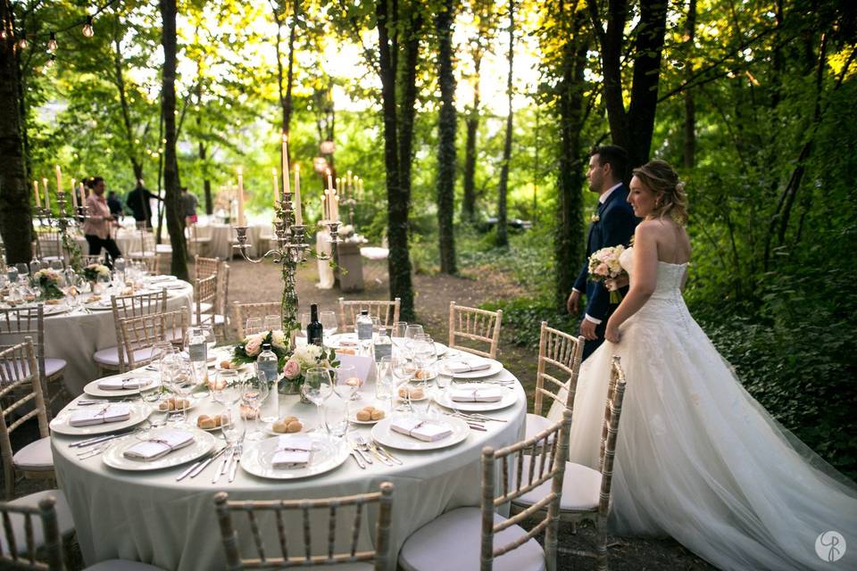 Cena nel bosco