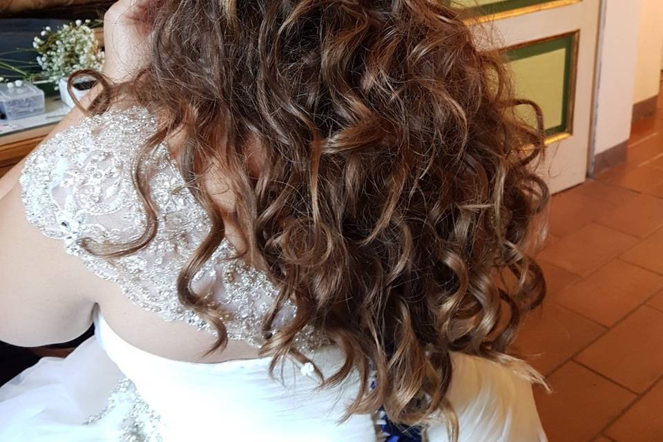 Bridal hair