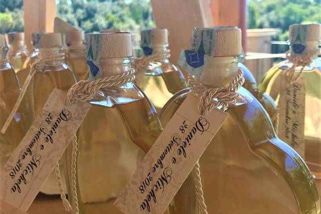 Bottiglietta di grappa