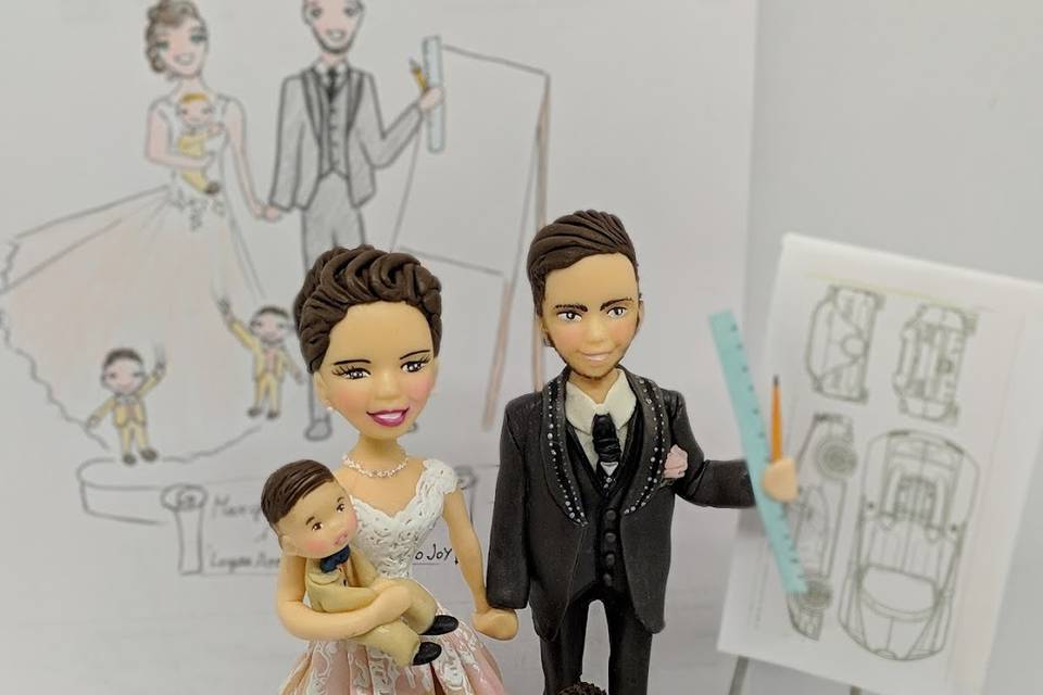 Cake Topper Personalizzati